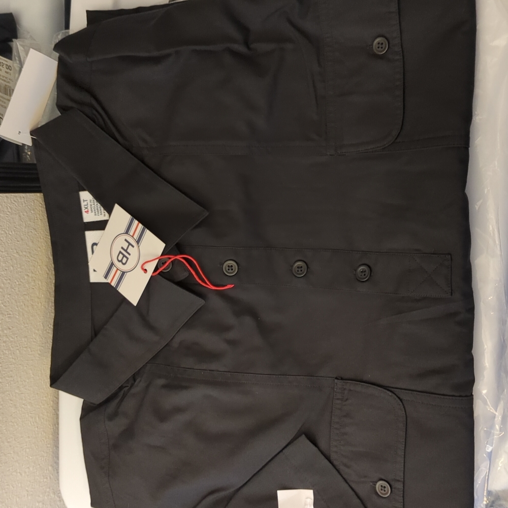 NWT Harbor Bay Banded-Hem Polo Shirt